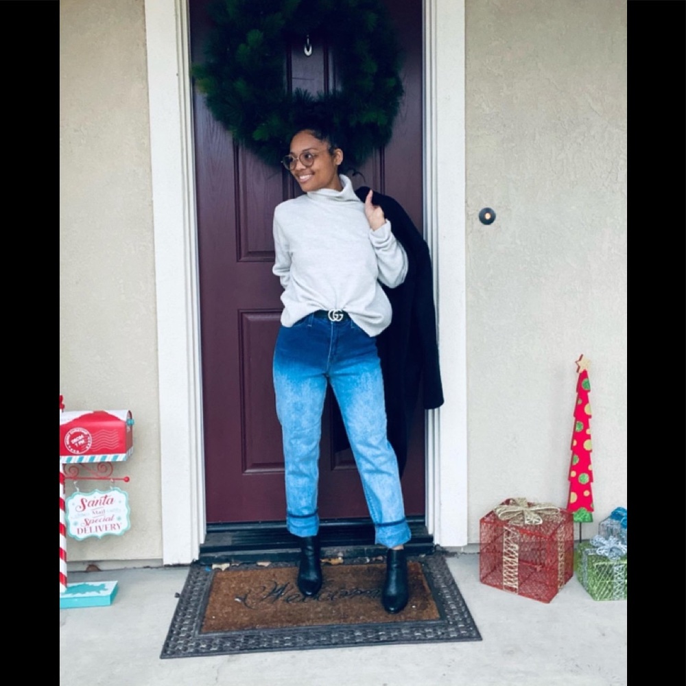 Ombré Boyfriend Jeans
